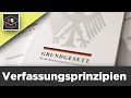 Verfassungsprinzipien Deutschland - Grundgesetz Artikel 20 - Verfassungsprinzipien einfach erklärt!