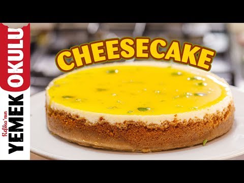 Cheesecake 101: Temel Cheesecake Tarifi | Limonlu Cheesecake