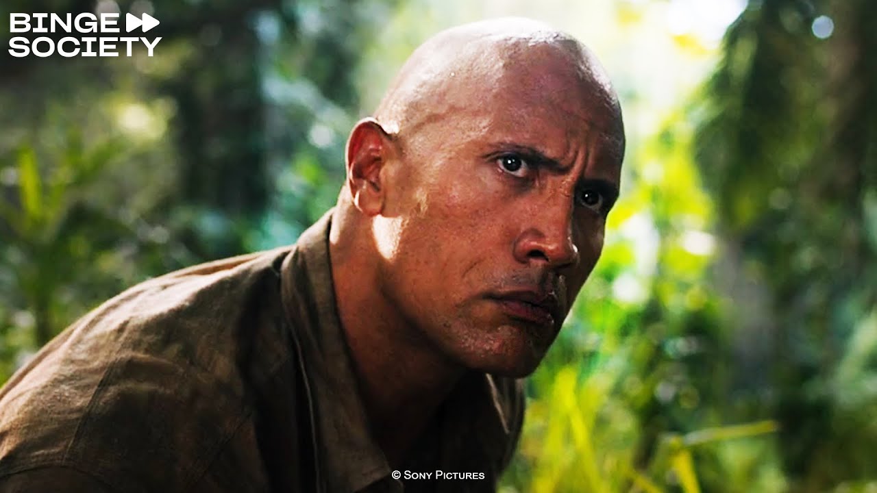 ⁣Jumanji: Welcome To The Jungle: Chased by dangerous bikers