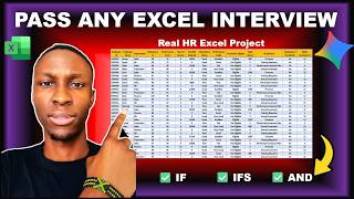Master IF & IFS Functions: Real HR Excel Interview Test Solved