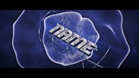 FREE NEW Colour Blast TEXT Blender Intro Template - AE/Blender - Template