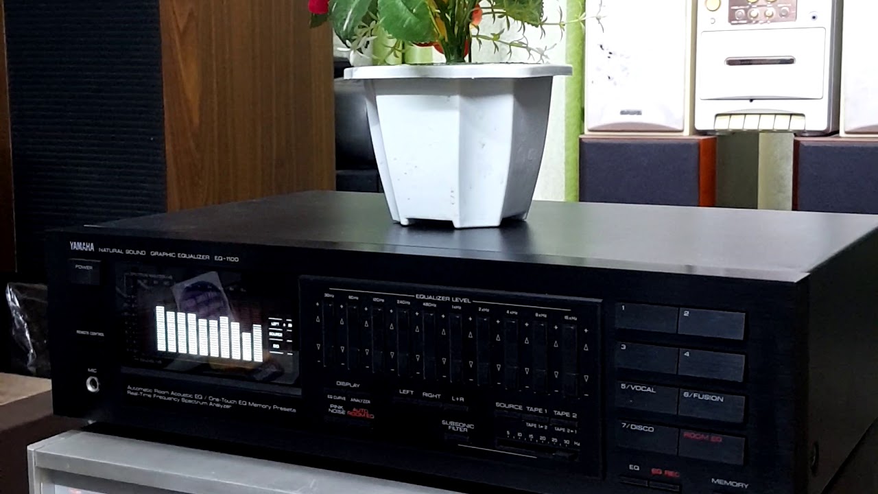 Equalizer Yamaha EQ 1100 YouTube