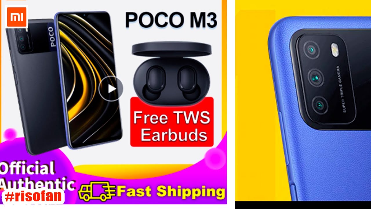 BUY Add Free TWS Earbuds + Xiaomi Poco 
