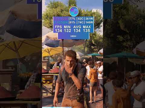 Uncharted 4 benchmark @ 3440x1440 | RTX 4090 + I7 13700K | Graphics Comparison |  [Ultrawide]