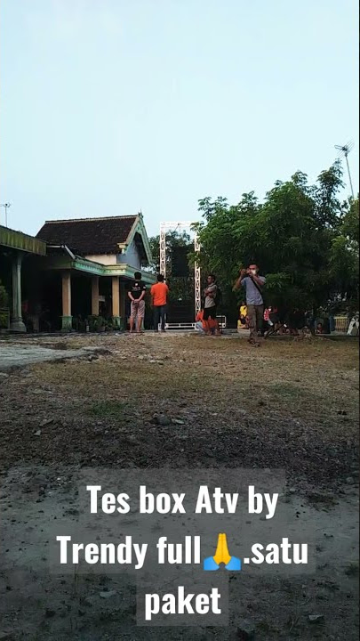 nonton cek sound baru produk ATV by trendy .BGS sound sytem sragen