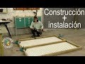 Instalar celosía con bastidor de madera (Bricocrack)