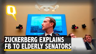 Mark Zuckerberg Has a Hard Time Explaining Facebook to Elderly Senators