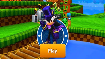 Sonic Dash Vampire Shadow Unlocked and Fully Upgraded Halloween Update - All Characters Unlocked