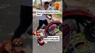 Man Got The Lorax Bike