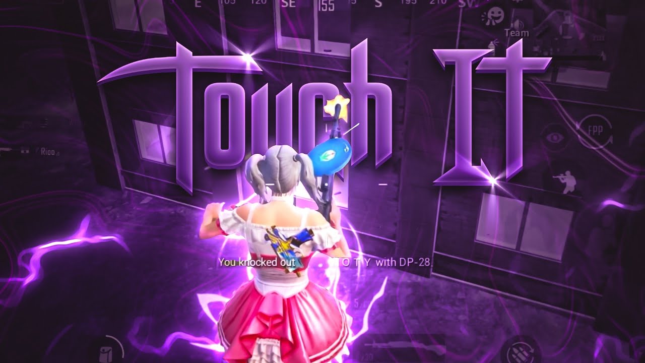 Touch It | Velocity Beat Sync Montage | Pubg Mobile | V Gamer 