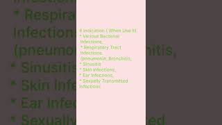 Azomax  (Azithromycin) Uses, Indications, and Contraindications