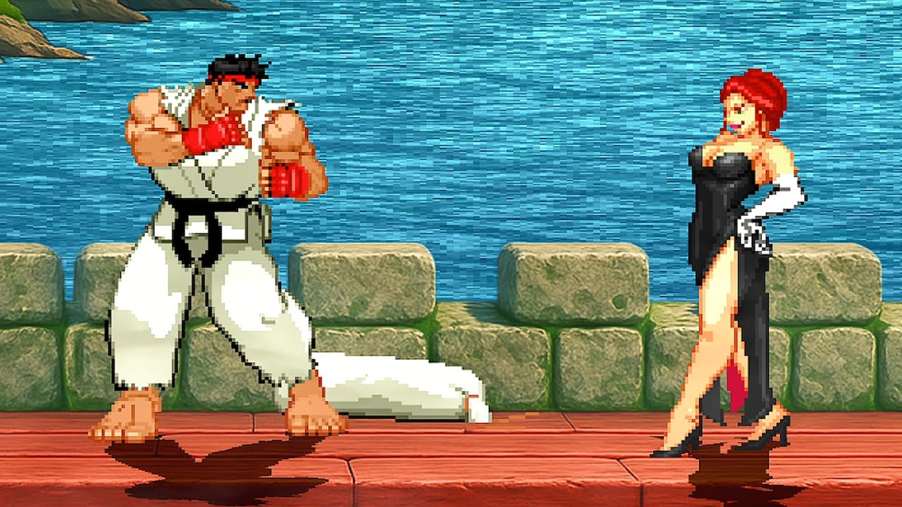 Ryu Ex Vs. Black Widow - Wandering Warrior