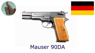Mauser 90Da, 9 Mm Parabellum 9X19 Mm9 Mm Luger