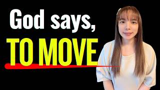 God says, READY TO MOVE~~, BECAUSE~~. #propheticword #blessings #wordofgod