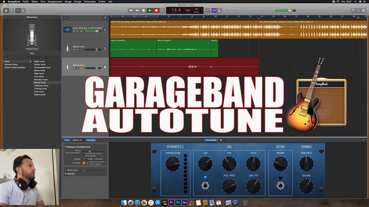 Tuto Logiciel Garageband Tunebat zoom h1 71beats Musique instrumentale