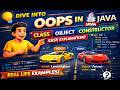 Java OOPS Made EASY | Class, Object & Constructor Explained with Real Life Examples | Spentarn