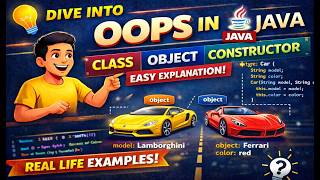 Java OOPS Made EASY | Class, Object & Constructor Explained with Real Life Examples | Spentarn