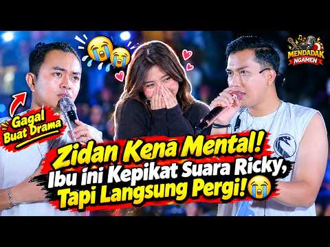Zidan is mentally ill!! This mother is actually captivated by Ricky's voice!!