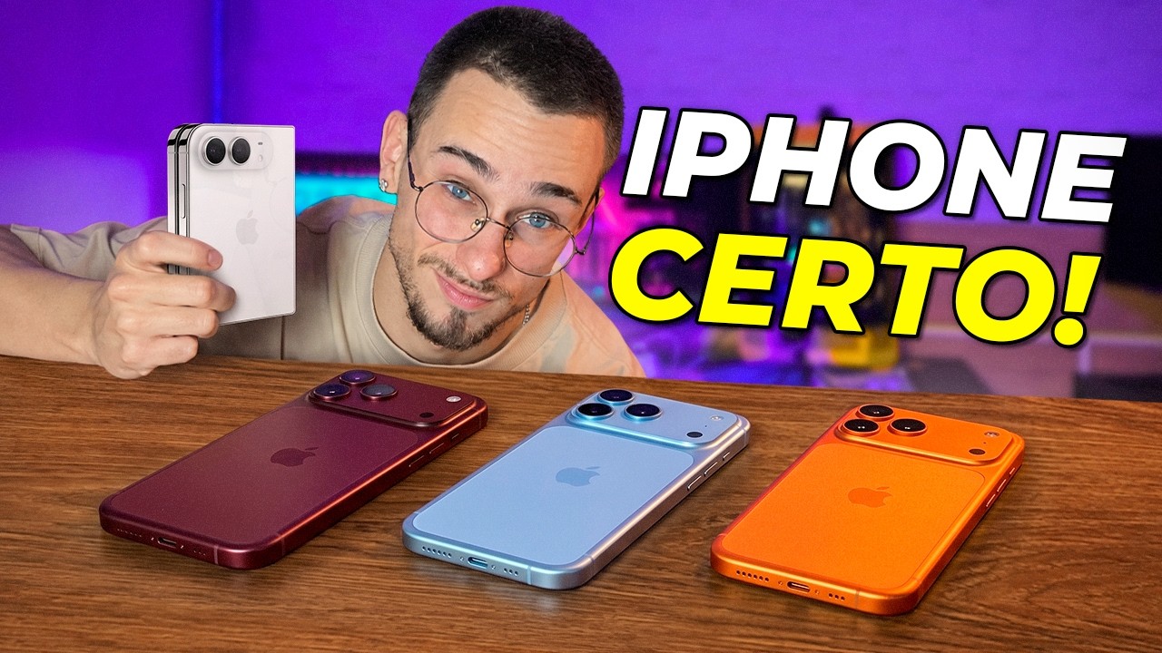 OS MELHORES iPhones CUSTO-BENEFÍCIO em 2026!!! (PERFEITOS PRA TUDO)