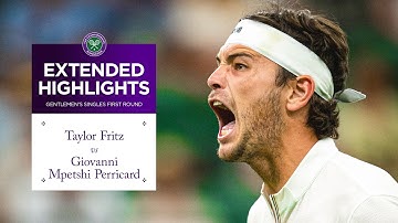 All-time EPIC! | Taylor Fritz vs Giovanni Mpetshi Perricard | Extended Highlights | Wimbledon 2025