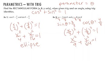 7 5 Parametrics Examples & Desmos Demo