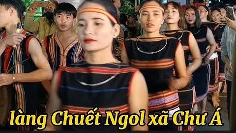 tiết mục cồng chiêng đường phố vô cùng sôi động đến từ làng Chuết Ngol xã Chư Á Pleiku gia Lai # 13