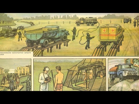 СССР. 1979 год. Обучение населения гражданской обороне. Документальный фильм