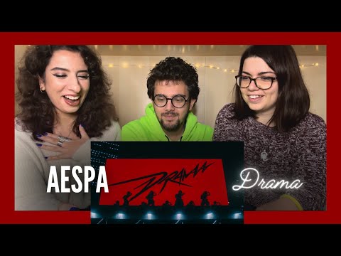 Italians React to aespa 에스파 'Drama' MV | eng. cc.