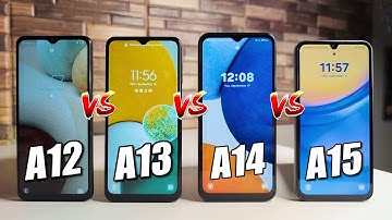 Samsung Galaxy A15 vs A14 vs A13 vs A12 | This Was Unexpected!!