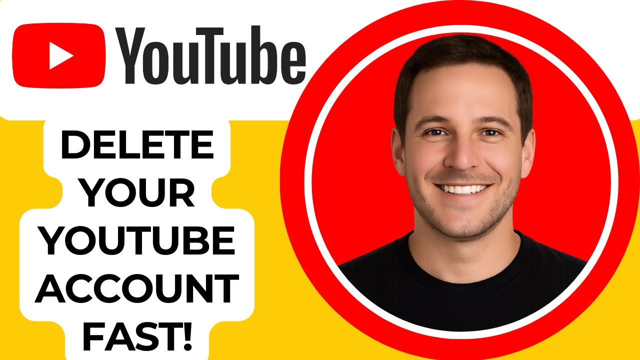 How to Delete a YouTube Account Windows PC Quick Tutorial - YouTube