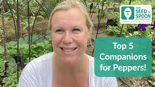 🌱 Top 5 Pepper Companion Plants to Help Repel Pests & Improve Flavor!