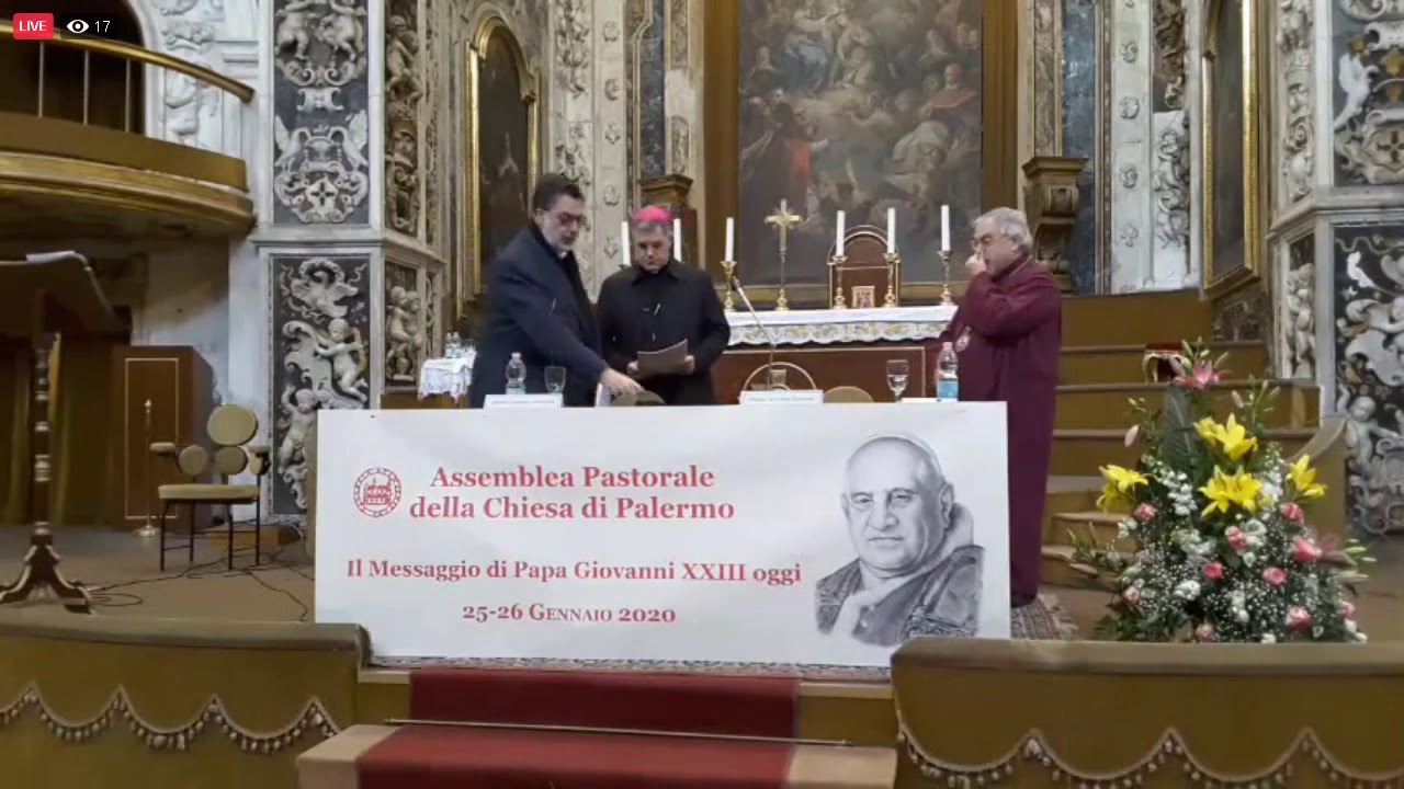 Terza Sessione - Assemblea Pastorale della Chiesa di Palermo - YouTube