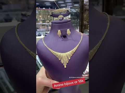 مجوهرات امين ترحب بكم في المحل ذهب عيار 18kالمكان متواجد في بلدية بودواو ولاية بومرداس