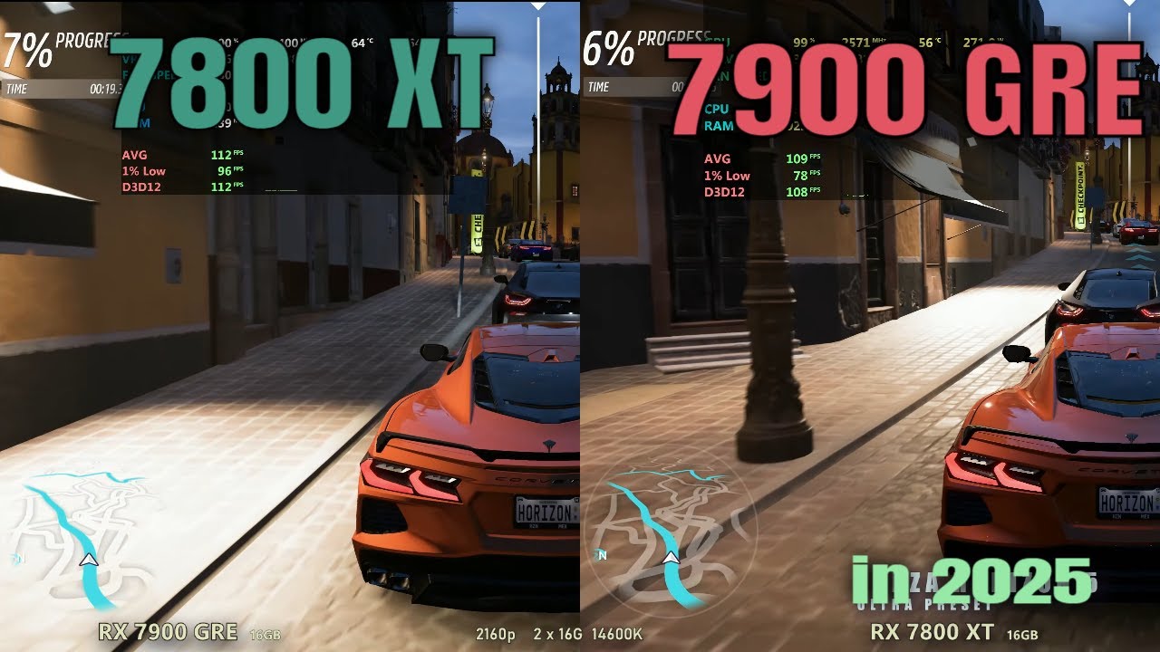 RX 7800 XT vs RX 7900 GRE - 4k Gaming - YouTube