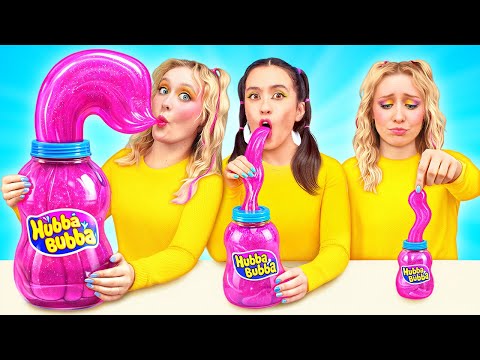 🍽️ TANTANGAN PANGGANGAN BESAR vs PANGGANGAN SEDANG vs PANGGANGAN KECIL 🤯✨