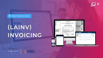 PMRS Local Aid Invoice Approval (LAINV) Tutorial