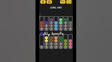 ball sort puzzle level 4811