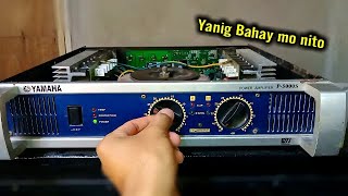 Testing YAMAHA P5000S Power Amplifier | test to Joson Stage 12