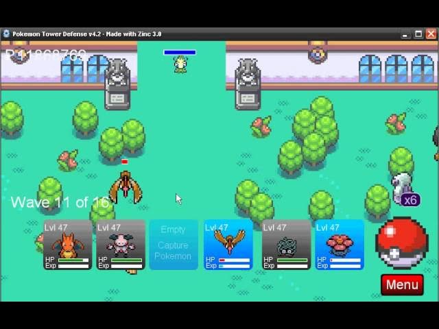 Pokemon Tower Defense:Chapter 5 - Poke Tower 2 Walkthrough 