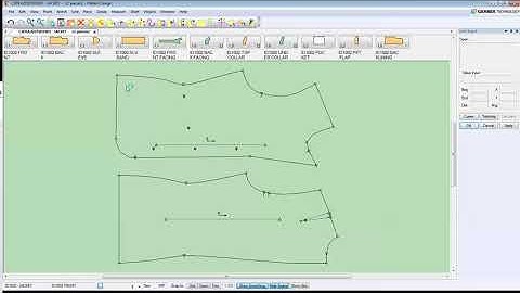 Gerber AccuMark Pattern Design 8.5 -  Opening Separate Work Areas