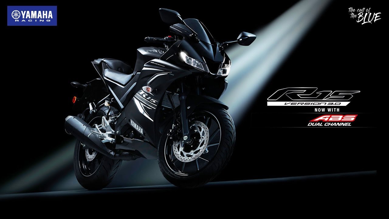 Yamaha R15 V3 ABS Matte Black Dark Knight Launched #DinosVlogs - YouTube