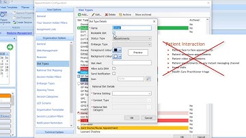 Appointment Slot Configuration for GPAD on EMIS Web