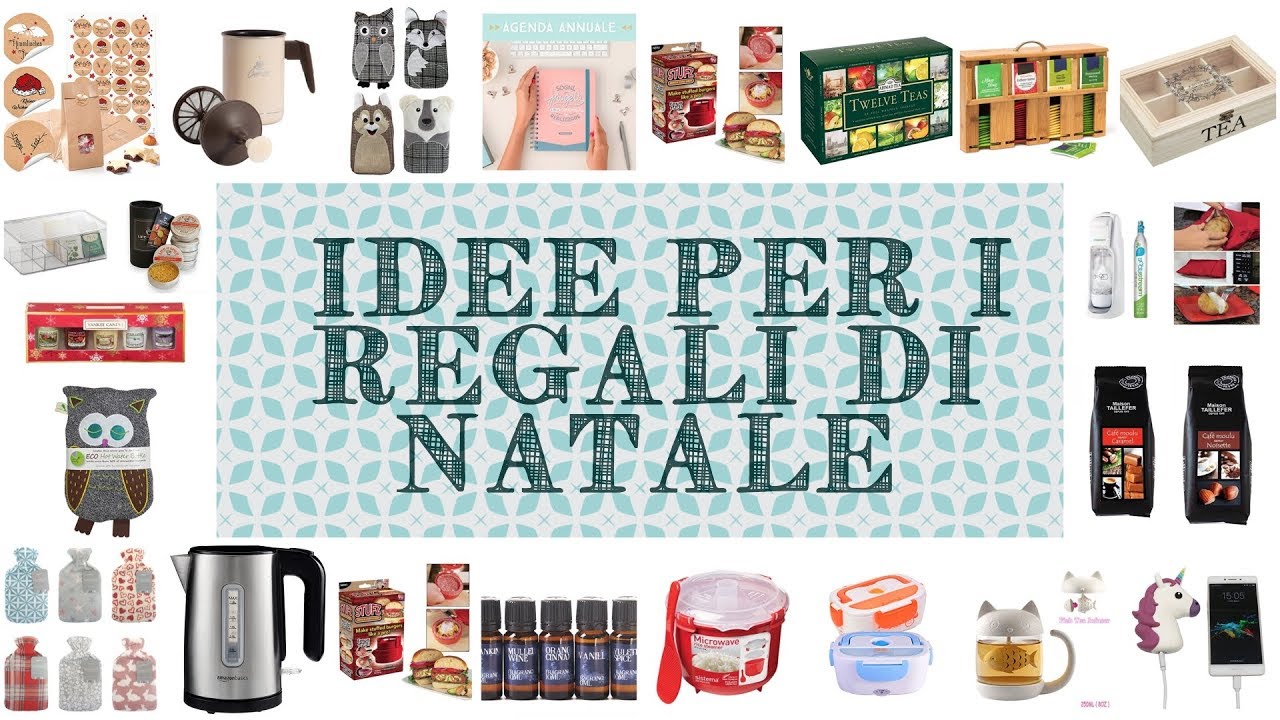 Regali Di Natale Idee.20 Idee Per I Regali Di Natale Tante Idee Economiche E Utili Dai 5 Ai 40 Euro Natale 2017 Youtube