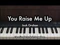 You Raise Me Up Josh Groban Piano Karaoke By Andre Panggabean