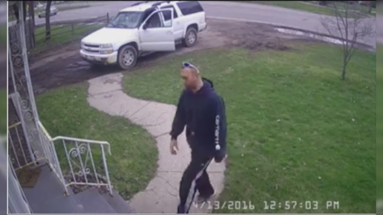 Man caught on tape stealing package - YouTube