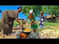 African Village Cooking 🌍 | Simple Rice Recipe That Tastes Incredible 😍🔥