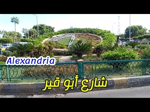 جولة في شارع أبو قير بالإسكندرية شوارع إسكندرية