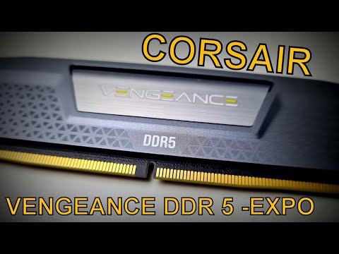 CORSAIR VENGEANCE DDR5 5600 EXPO - Dezente Optik mit ein bisschen OC Potenzial