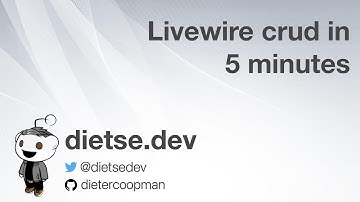 Demo CRUD application - 🎩  Laravel Livewire in 5 minutes