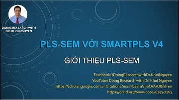 PLS-SEM với SmartPLS v4 - Các khái niệm căn bản (Basic definitions and concepts)